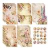 Fresh Style Note Paper Watercolor Letterhead Set, Envelopes Letter And Stickers Personalized Correspondence Kit, Handwritten Birthday Messages