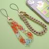 Pendant For Mobile Phone Case Anti-fall Acrylic Anti-lost Cell Phone Lanyard Jewelry Accessories Phone Strap Mobile Phone Chain