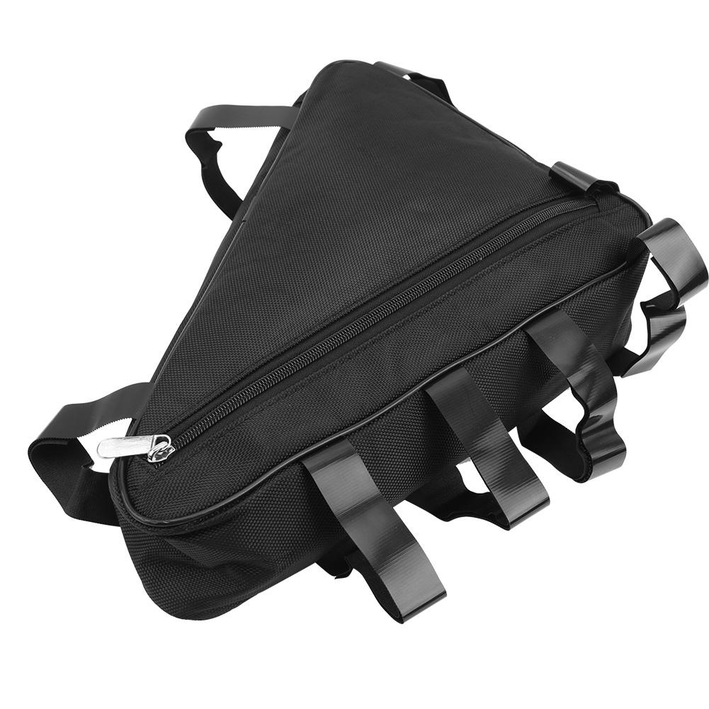Mountain Bike Triangular Bag Oxford Cloth Bicycle Cycling Hanging Front Fixed Tool PocketGoods Triangular Bag