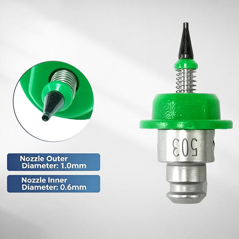 Pick and Place Nozzle 500-508 Series High Compatibility Stable SMT Replacement Accessory for Automated Production