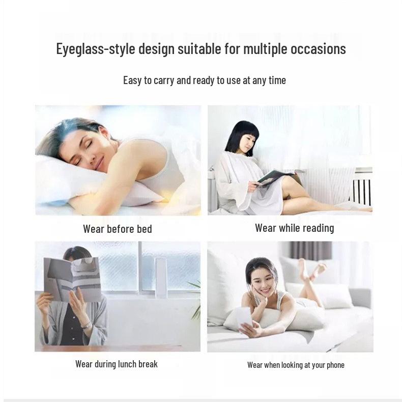 Multifunctional LED Red Light Eye Massager and Beauty Device