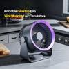 Multifunctional Electric Fan Circulator Wireless Portable Home Quiet Ventilator Desktop Wall Ceiling Fan Air Cooler