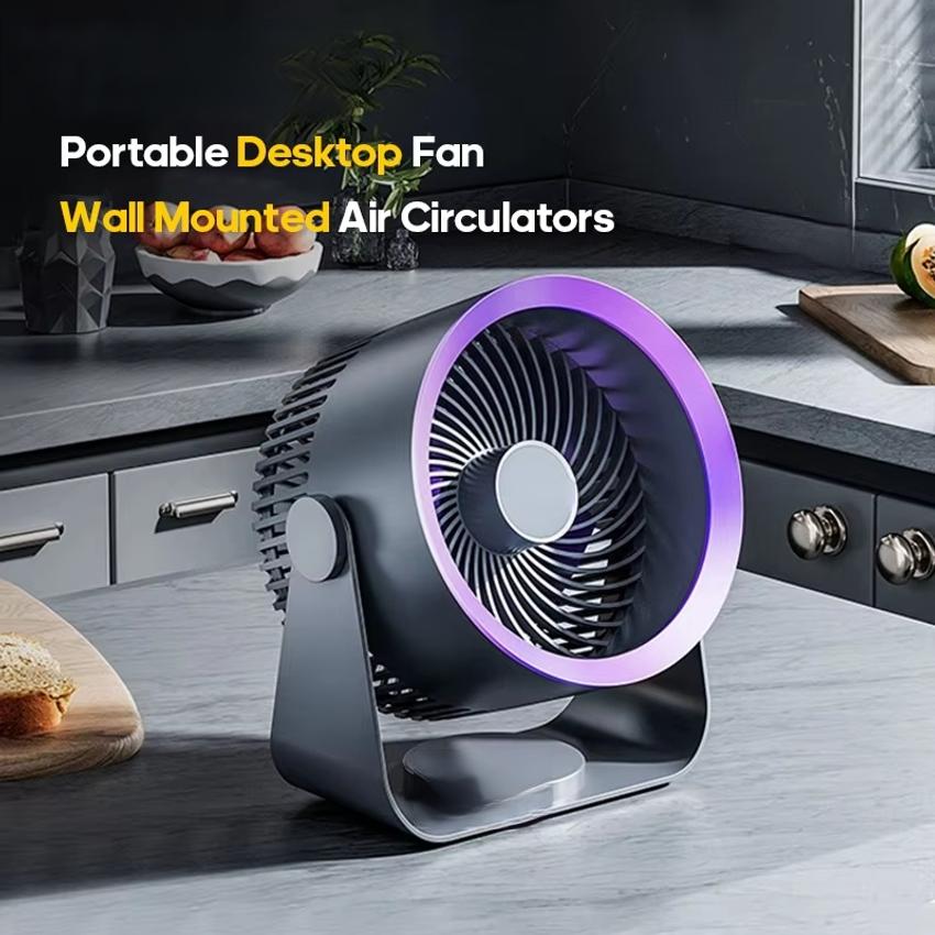 Multifunctional Electric Fan Circulator Wireless Portable Home Quiet Ventilator Desktop Wall Ceiling Fan Air Cooler