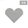 Bookmarker for books Creative PU Leather Love Heart Reading Book mark Book Page Marker Stationery Supplies Student Bookmark Gift