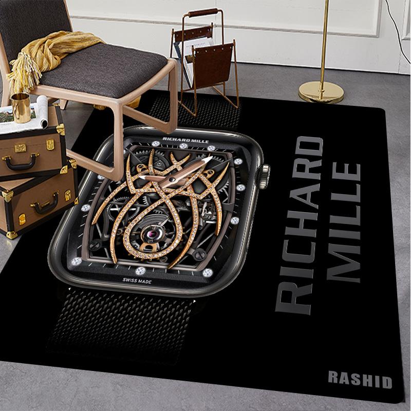 Swiss watch R-Richard Miller printed carpet high-end watch dial floor mat living room sofa room decorative art rugs