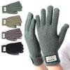 Male Touchable Screen Gloves Full Finger Warm Mittens Touchable Screen Windproof Mittens for Male Cycling Supplies