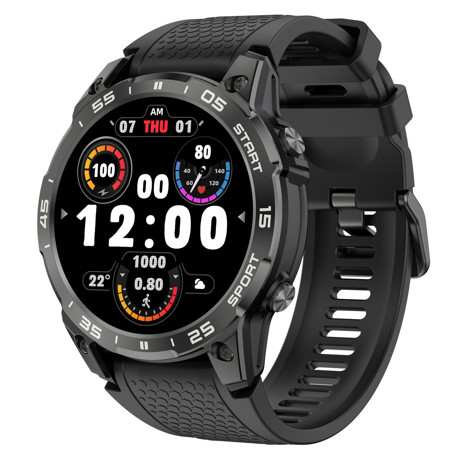 

S57 1.43-inch Smart Watch Bluetooth Calling Sleep Health Monitoring Waterproof Outdoor Sports Smart Bracelet