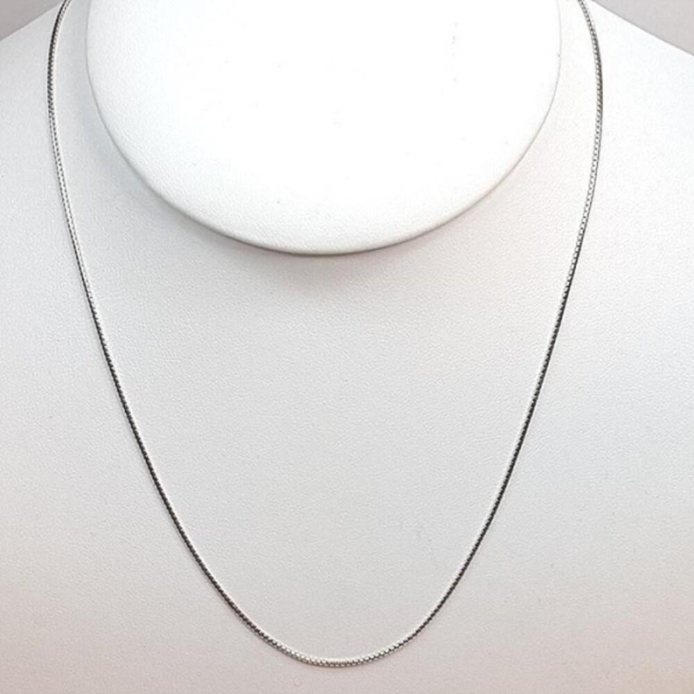 [Bluek] 92.5 Silver Sterling Silver Snake Chain 1mm 45Cm+ (19369312)