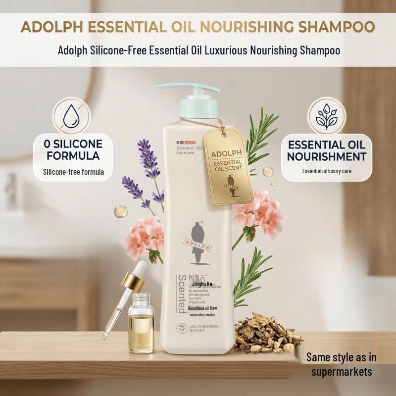 ADOLPH Silicone-Free Anti-Dandruff Shampoo 800ml