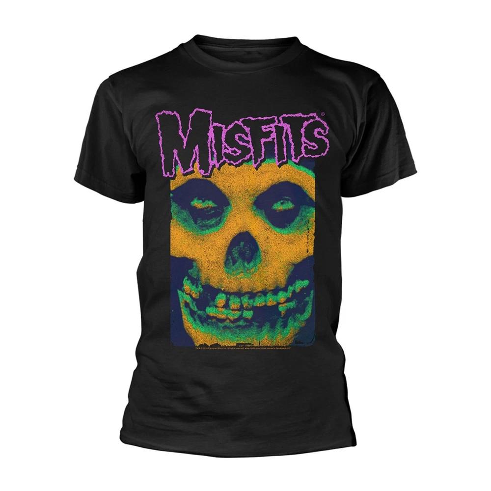 The Misfits Skull Face Warhol Unisexs Tshirt L