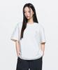 Emelbi Diamond Monogram Tone-Tone Jacquard Oversized Short Sleeve T-Shirt Ny (Ivory)