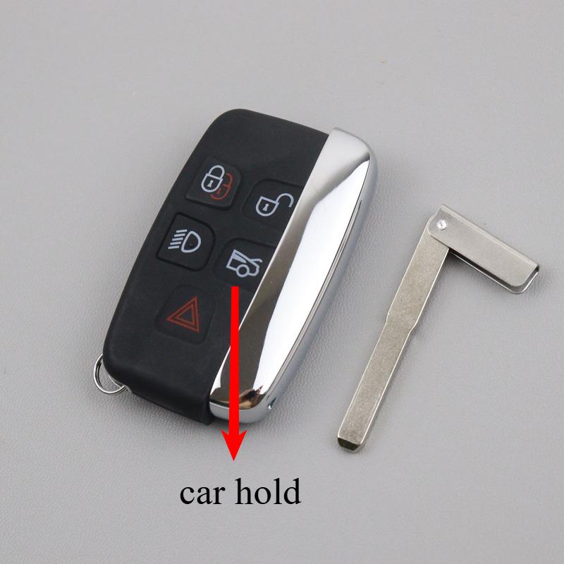 For Jaguar XE XJ XF Guitar for Land Rover Range Rover Sport Evoque Freelander Velar Discovery 4 Car Key Fob Shell Case Housing
