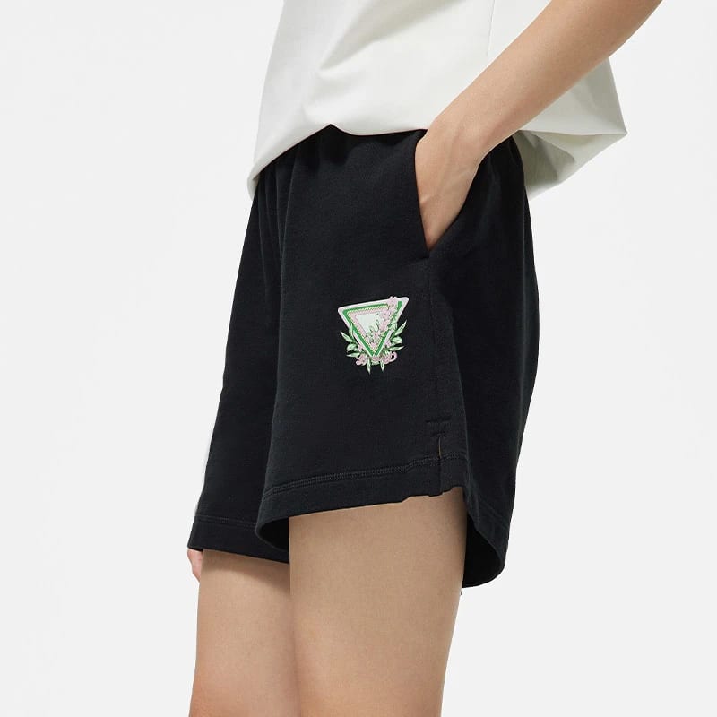 Li Ning Sports Trendy Collection Patterned Print Casual Shorts Women's AKST416-3
