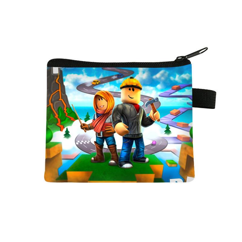 Virtual World Student Change Boys Portable Storage Bag Children S Fashion Card Bag Coin purse (normal quality)