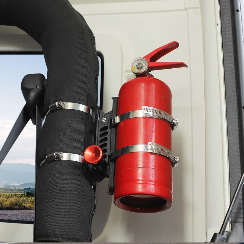 Bil Framstol Brandsläckare Fäste Rack För Jeep Wrangler TJ/JK/JL/BJ40 För Ford Bronco 2021 och uppåt För CJ/ATV Interiörtillbehör