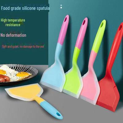 Wide-Mouth Silicone Tamagoyaki Spatula - Household Non-Stick, High-Temperature Resistant Kitchen Tool