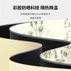 New three-fold 16-bone hand open color glue umbrella solid wood handle parasol sun umbrella