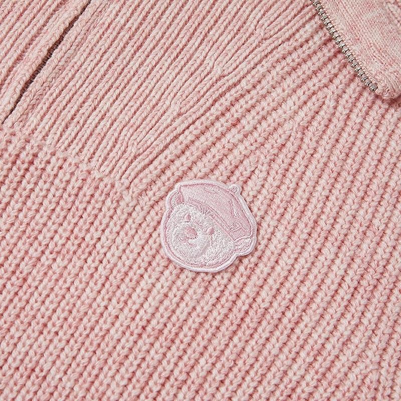 Teenie Weenie Women's Half-Zip Polo Knit Sweater