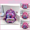 Entzückender Cartoon-Nylon-Kinderrucksack Niedliche geschlechtsneutrale Outdoor-Eierschalen-Tasche