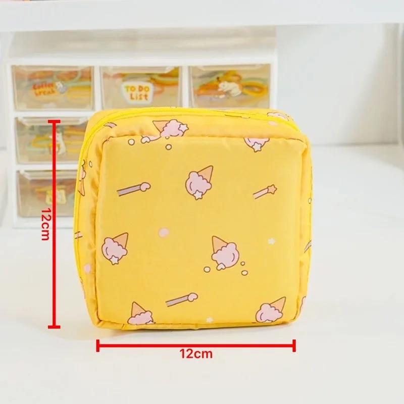 Women Girls Tampon Storage Bag Cosmetic Bag Organizer Bag Organizer Case Sanitary Pad Pouch Napkin Cosmetic Bags Tampon Holder