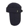 Heavy Padded Studded Logo Trooper Hat Navy