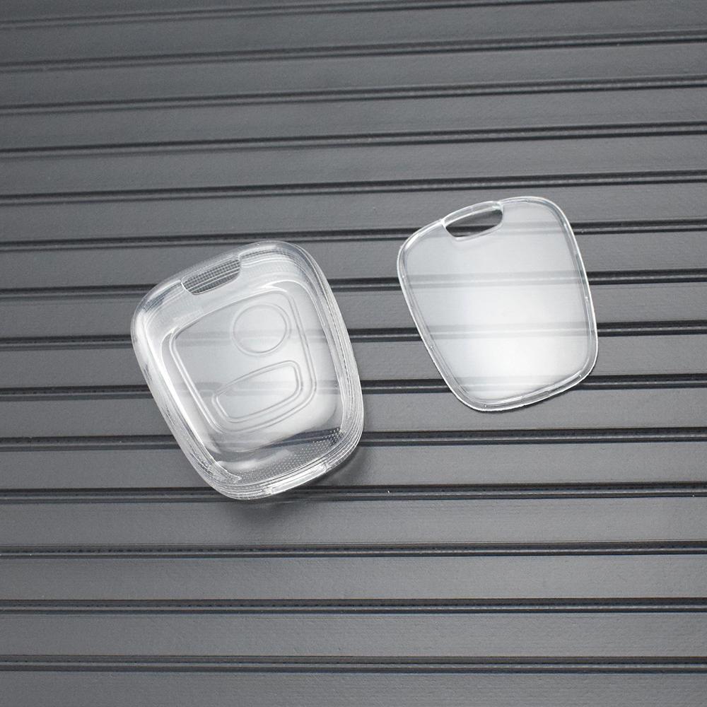 Auto For Citroen C1 C4 Shell Fob Protector For Peugeot 106 107 206 207 306 307 406 407 Transparent TPU Car Remote Key Case Cover Accessories