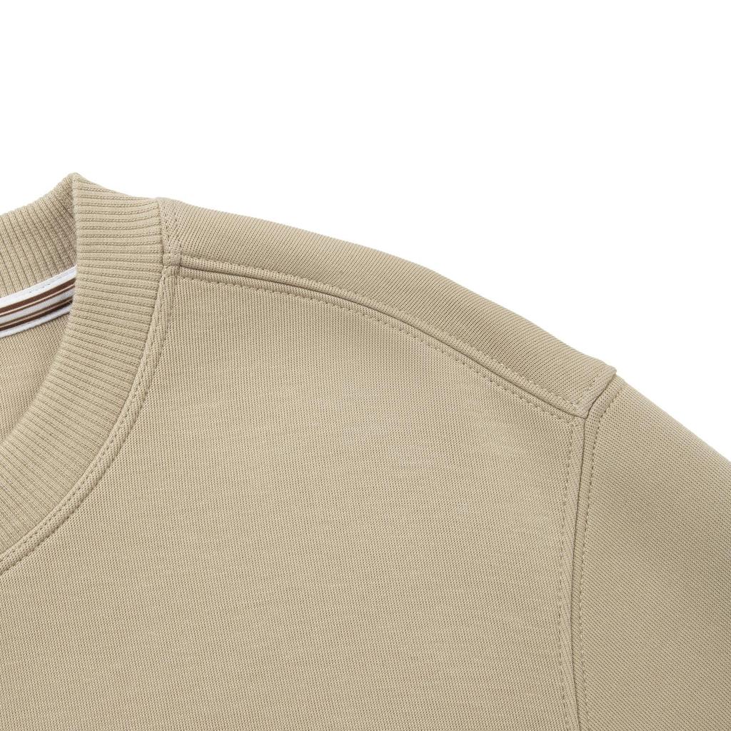 Li Ning Sports Trend Series Round Neck Embroidered Letter Sweatshirt Men Sweatshirt AWDVA49-5