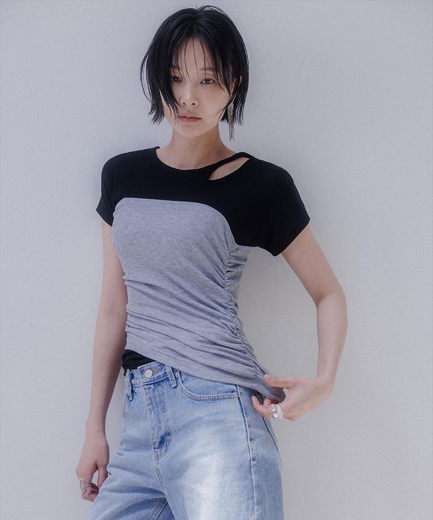 Memua Ring Soft Shirring Top