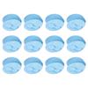 12Pcs Quilt Fastener Clips Duvet Cover Holders Bed Reusable Non Slip Fixer Buckle Type Blue