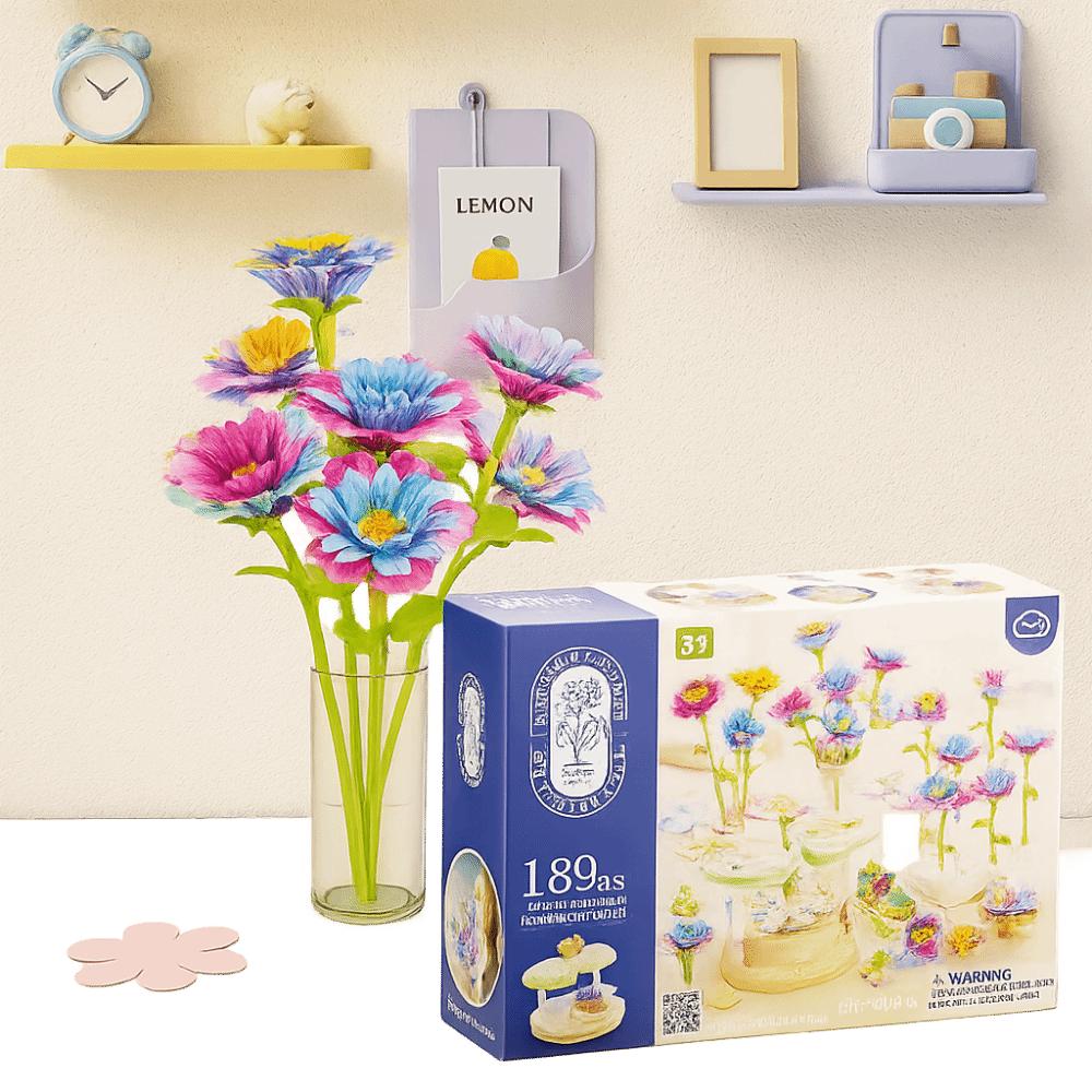 Educational DIY Fabric Flower Bouquets DIY Craft DIY Flower Make Craft Kit  Educational Activities