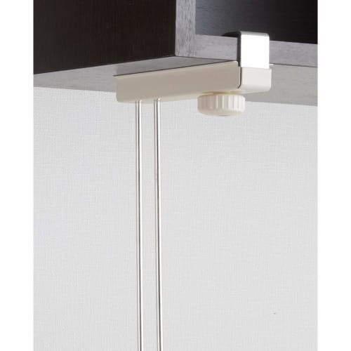 Bestco Stainless Steel Under-Cabinet Kitchen Rack, 1 Tier, Extendable Shelf, Warm Gray, NY-1005