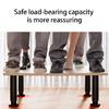 Metal Round Support Foot 25-26cm Adjustable Furniture Leg Kitchen Cabinet Legs for Cabinet Sofa Cupboard Furniture