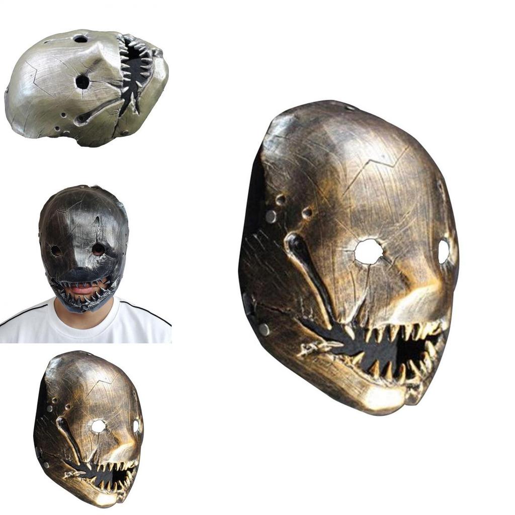 Dead By Daylight Horror Butcher Halloween Mask With Resin Material For Costume Parties And Themed Events