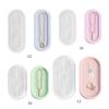 Jewelry Holder Organizers Making Silicone Mold Oval Tray Coaster Dish Plate Molds
