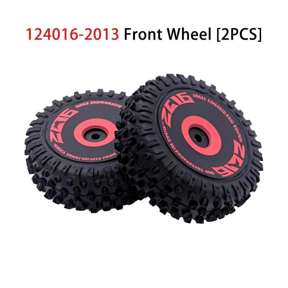 WLtoys RC Car Wheels Original Tires for 124007 124017 124019 124018 144001 144010 Remote Control Car Parts Rubber Tires Set