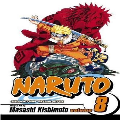 Naruto Vol. 8 by Masashi Kishimoto Paperback Book 9781421501246