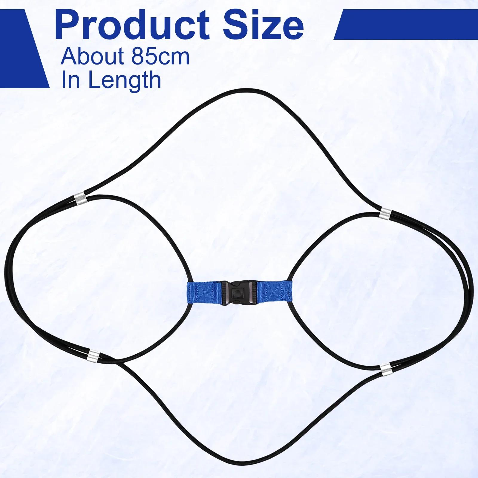 

2 шт. замок для мусорного бака объемом от 30 до 50 галлонов, замок для крышки мусорного бака, прочный нейлоновый ремень, замок для крышки мусорного бака, устойчивый к воздействию медведя, замок для мусорного бака чёрный