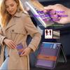 Skórzane Etui Na Samsung Galaxy Z Flip 8 7 Fe 6 5 4 3 Flip8 Flip7 Flip 7Fe Flip6 Flip5 Portfel Slot Na Karty Blokowanie RFID Etui Na Telefon
