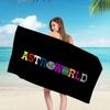 T-Travis S-Scott A-Astroworld Microfiber Printed Beach Towel Mountain Climbing Yoga Beach Swimming Running Absorbent Soft Towel