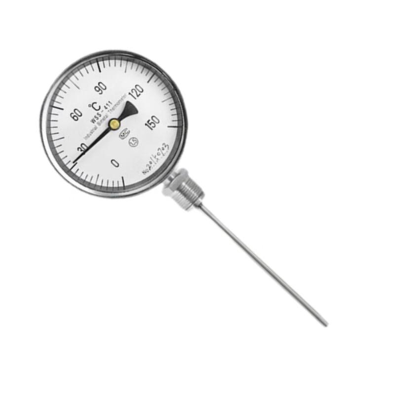Deyu Stainless Steel Radial Axial Analog Thermometer