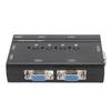 USB VGA KVM Switch 4 Port USB VGA KVM Switcher Selector for 4 PC Sharing 1 Display 3 USB Devices Keyboard Mouse Printer