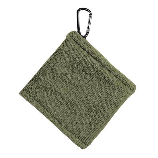 Golf Ball Towel Small Pocket Towel with D Clip for Balls Clubs Portable Golf Ball Cleaner Accessories for Men Women Course Exercise
