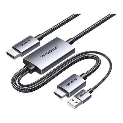 Ugreen HDMI 2.1 - DisplayPort 1.4 Adaptör Kablosu
