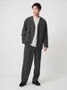 [United Arrows Green Label Relaxing] FREELITCH Collarless Cardigan - Stretch - 32261790124 0930 BLACK(09) S