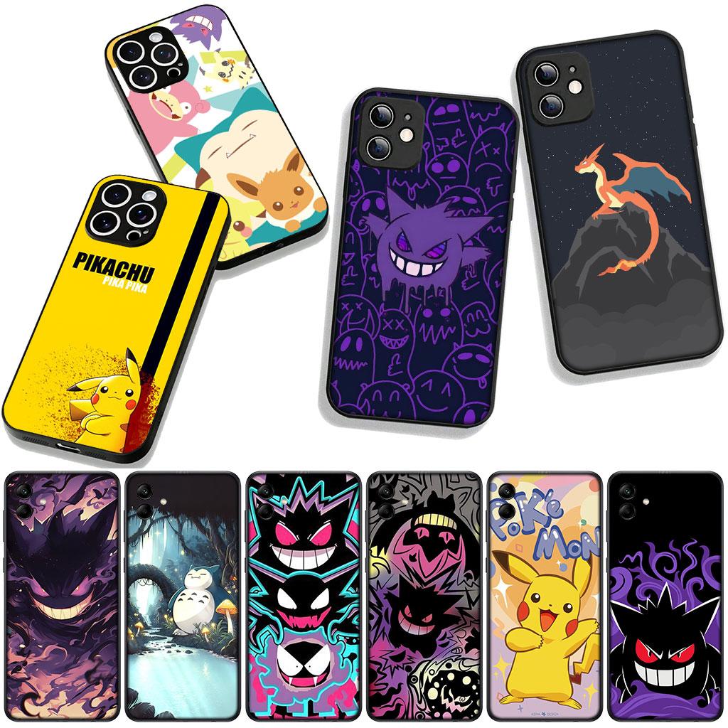 Cover for Xiaomi Poco F7 F6 F8 Ultra F5 X7 X6 X5 X3 NFC M7 M6 Pro C85 C75 C65 C71 C61 Phone Case P-Pokemons GO Gengar P-Pikachus