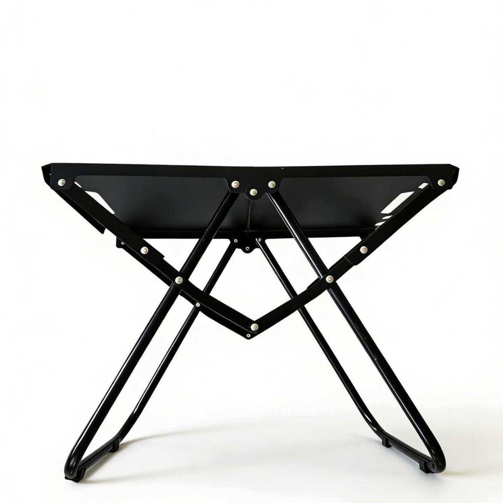 Adjustable Portable Folding Camping Table - Lightweight, Small, Quick Deploy BBQ/Tea Table for Outdoors