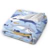 cute sharks Blanket Quality Warm Soft  Throw Blanket Winter Camping Couch Chair Sofa Bed Novelty Bedspread