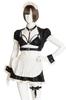 Clearstone SugarWhip Cosplay Halloween Fetish Maid Black Women's