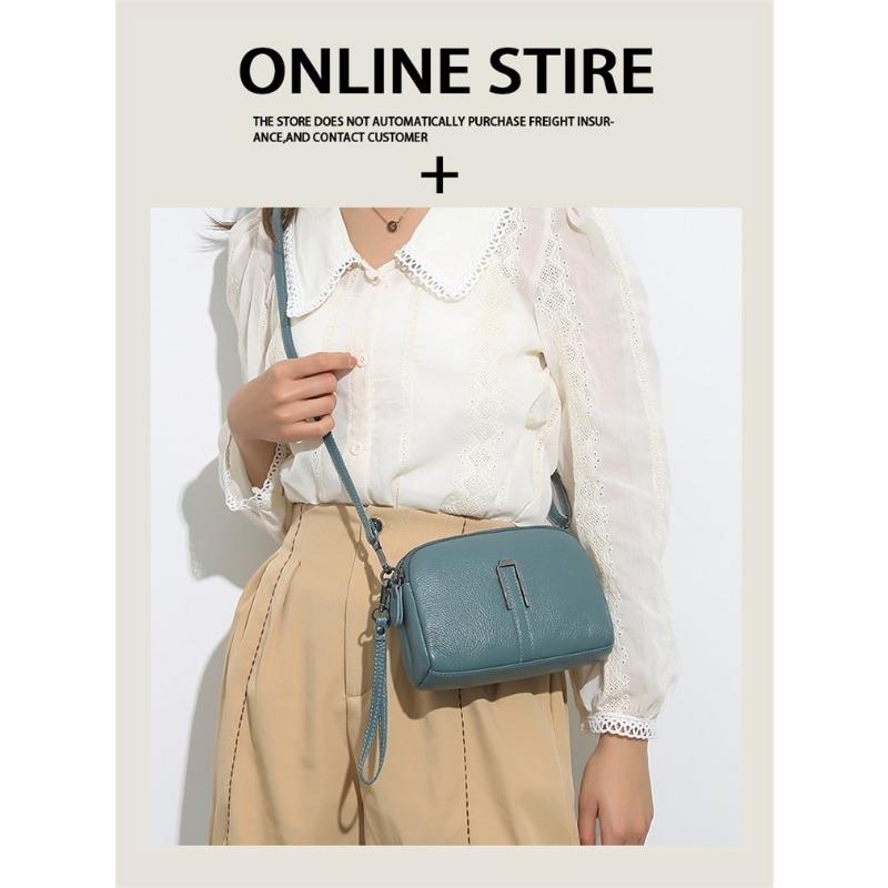 Genuine Leather Bag Luxury Women's Handbags Bag for Woman 2022 Female Clutch Phone Bags Shoulder Bag Crossbody Messenger Pack