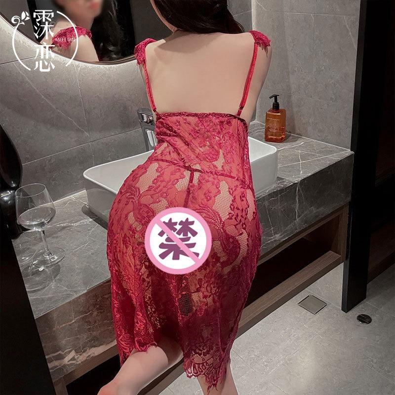 Sexy lace plus size erotic underwear flirting set perspective free passion